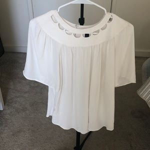 Ann Taylor White Blouse